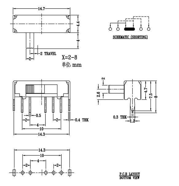 Переключатель L-KLS7-SK04-14D02-EG6