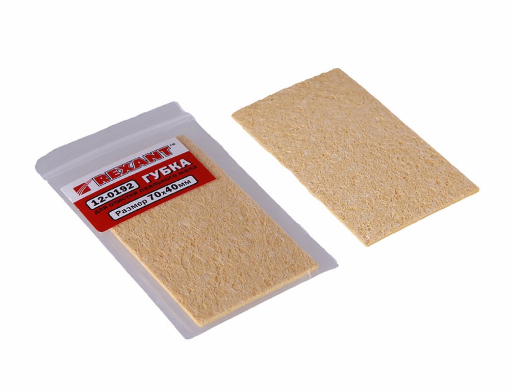 Губка для очистки паяльного жала 70x40mm