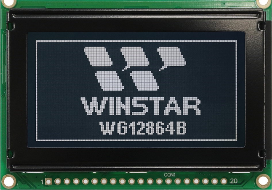 Светодиодный индикатор WG12864B-TFH-V#N