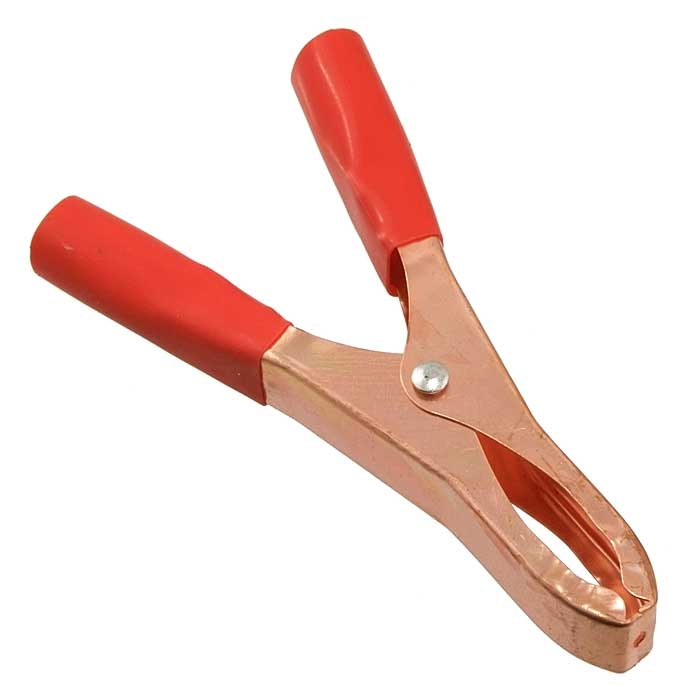 Зажим электрический 8-0041 red