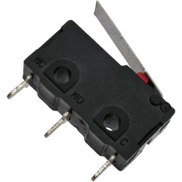 KLS7-KW4-3Z-A13211L4, Микропереключатель с лапкой 29мм (5A 125VAC)