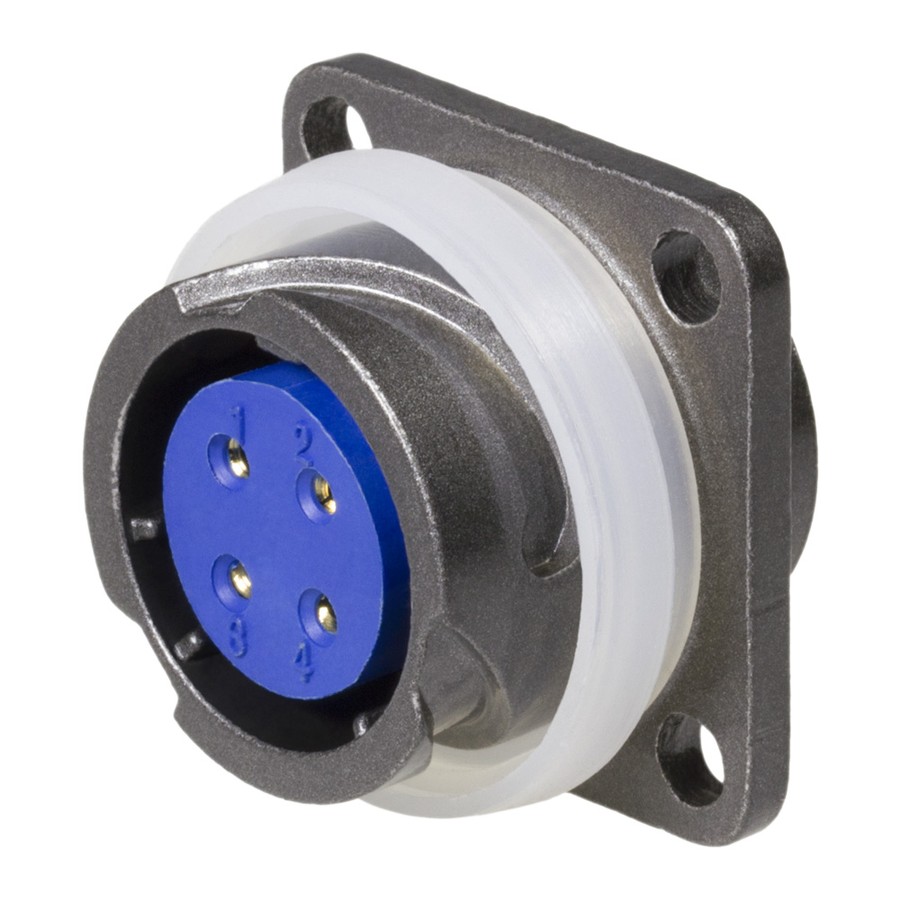 Разъём быстроразъёмный FQ18-4pin ZK