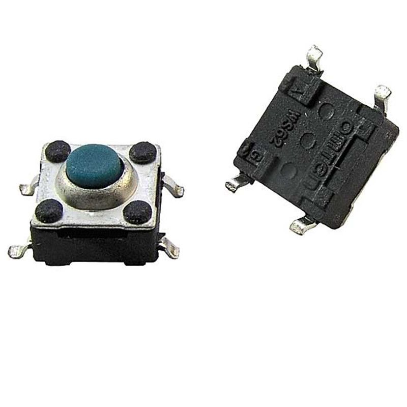 Кнопка тактовая WSTP6245-250AL / IP65, пылевлагозащищенная (T117)