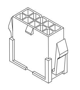 Разъём MF-02Mкорпус (MF-2x1M)(L-KLS1-4.20-2x01-FH)