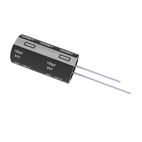 Конденсатор электролитический 470uF 25V 20% 105C / ESY477M025AG6AA