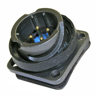 Разъём быстроразъёмный FQ18-4pin ZJ
