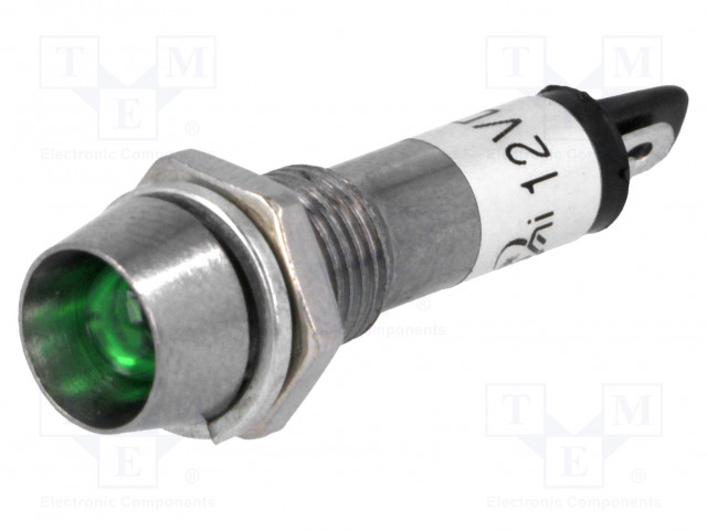Лампа индикаторная IND8-12G-B