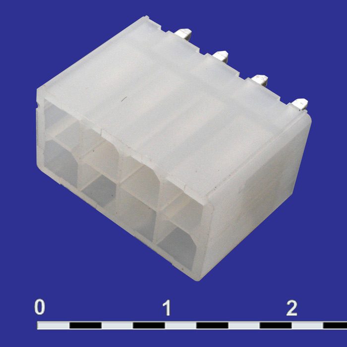 Разъём питания низковольтный MF-2x4S + Terminals