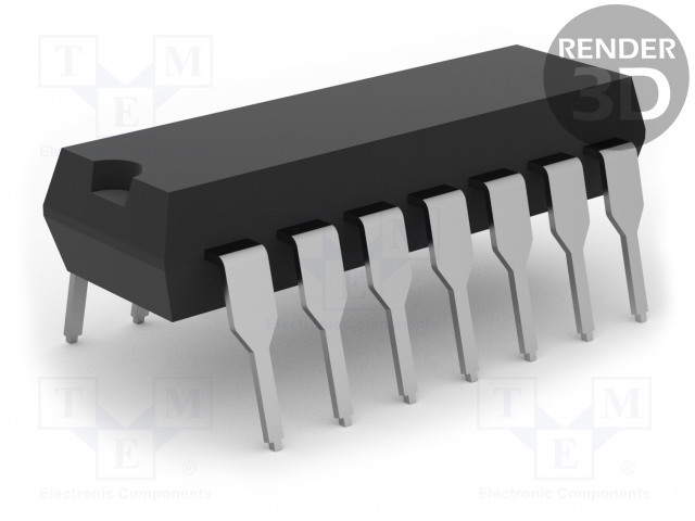 Микросхема CD4068BE