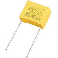 Конденсатор плёночный JFW 0,022uF 310V 10% X2 18x11x5m P:15mm / JFW0A9223K150000B