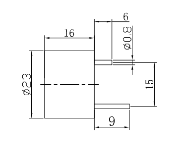 Пьезоэлектрический излучатель L-KLS3-PB-23x16-C2
