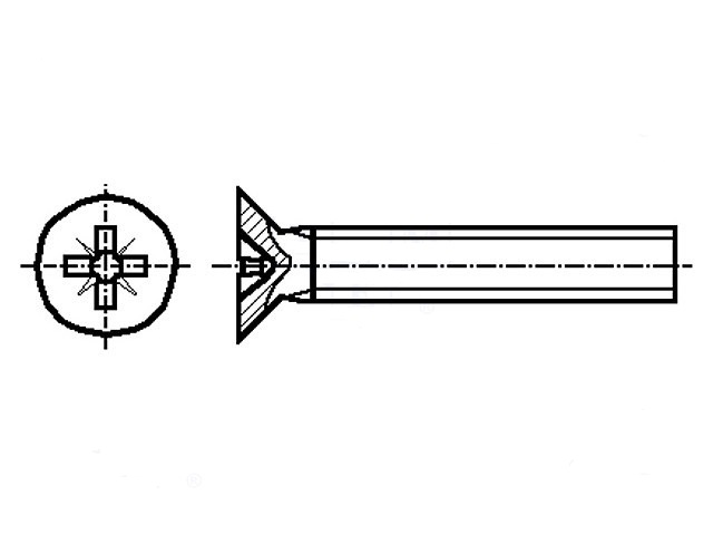 Винт B2X6/BN3333 / 1536834