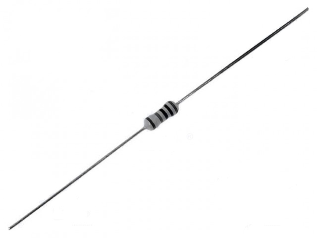 Резистор постоянный выводной MF 0,25W 100R 1% / M0.6W-100R / MF006FF1000A50