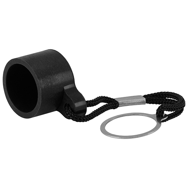 Колпачок с кольцом на шнурке FQ14-CAP with rope (Black) (для блочной части)