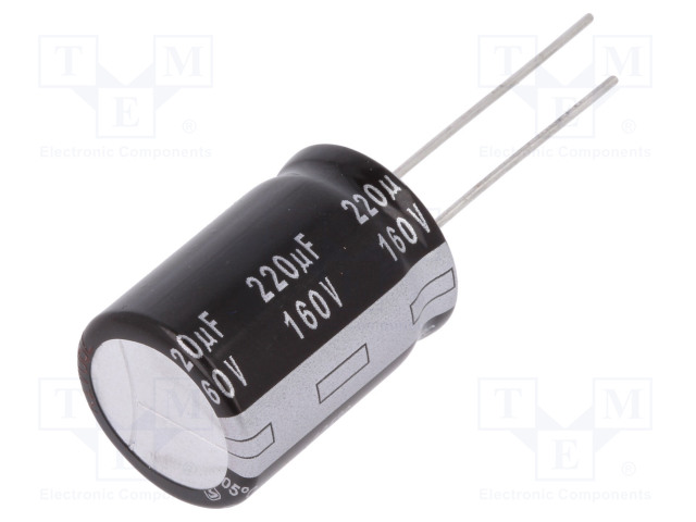 Конденсатор электролитический низкий импеданс 220uF 160V 18x25 105C / EEUEB2C221S