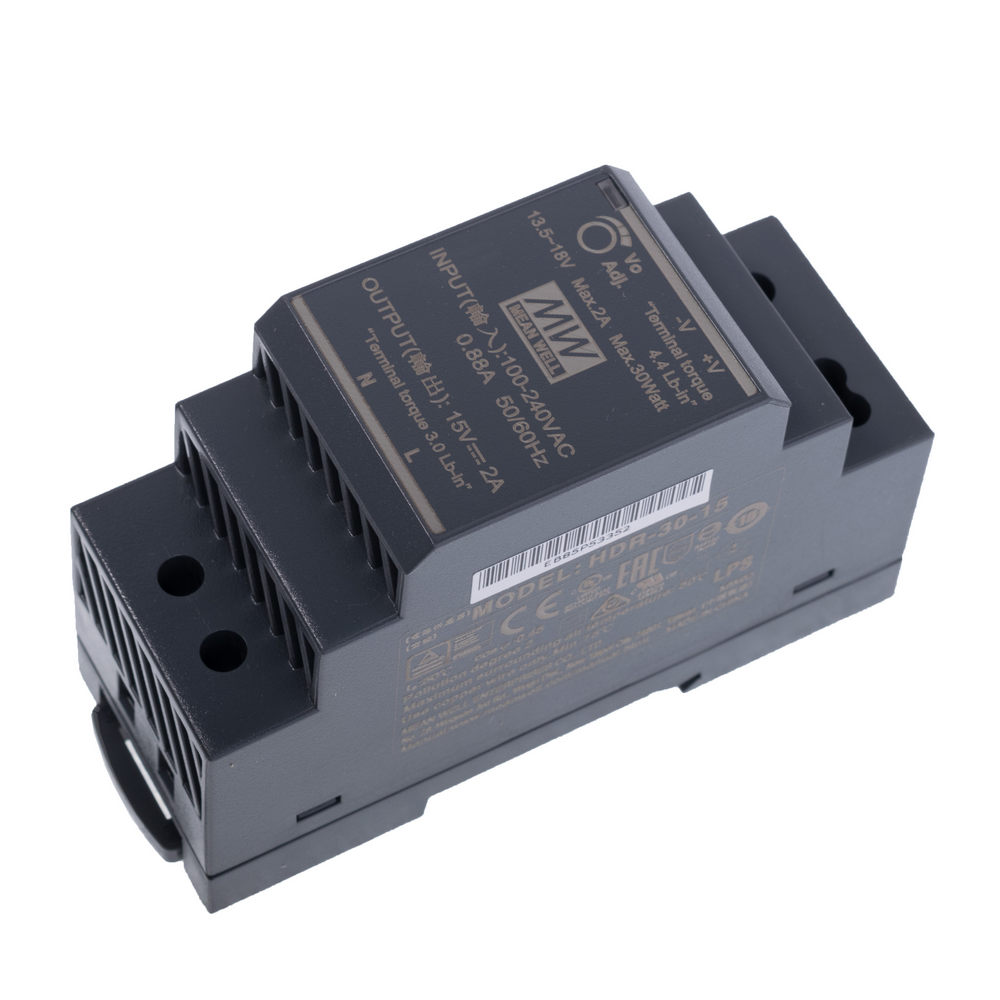 Блок питания на DIN рейку HDR-30-15