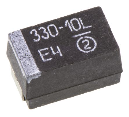 Конденсатор танталовый SMD E 330uF 10V 10% 125C / 593D337X9010E2TE3