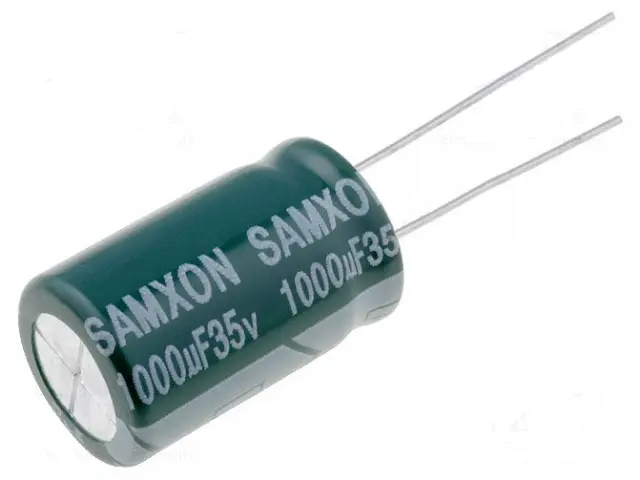 Конденсатор электролитический 1000uF 35V 20% / GF1000/35