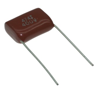 Конденсатор плёночный CL21 0,47uF 400V 10% 15mm