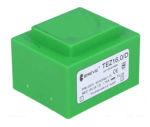 Трансформатор TEZ16/D230/9V / TEZ16/D/9V