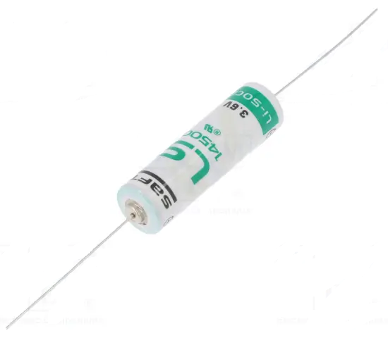 Батарейка SAFT-LS14500CNA / 3,6В; AA; осевые; 14,5x50мм; 2600мАч