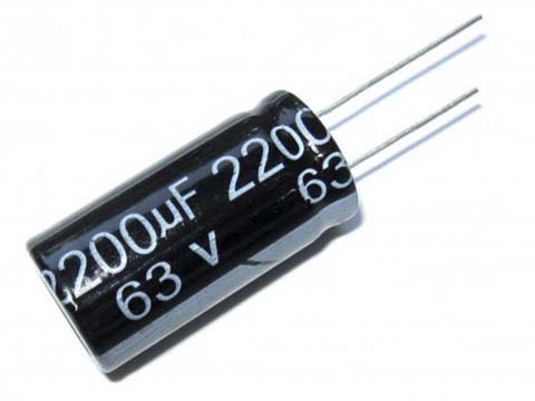 Конденсатор электролитический 2200uF 63V 18x35 KL 105C
