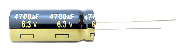 Конденсатор электролитический низкий импеданс 4700uF 6,3V 16х25 WL 105