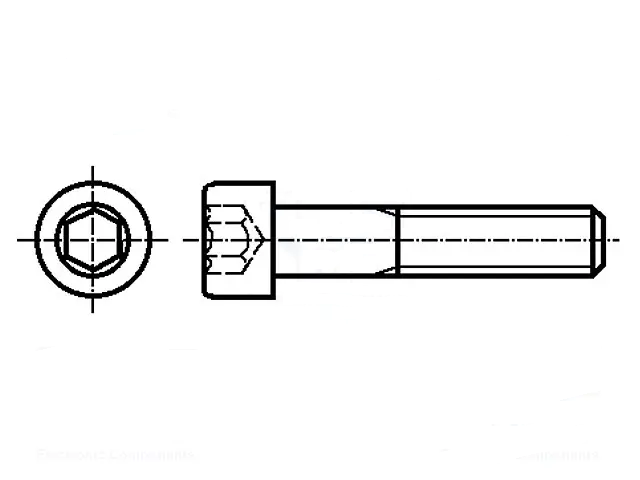 Винт M5X50/D912-A2