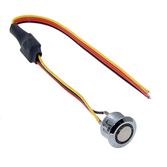 Кнопка сенсорная BTS-C 7-12V BLUE ф16 Dimming