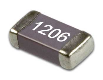Конденсатор многослойный SMD 1206 330pF 50V NP0 5%