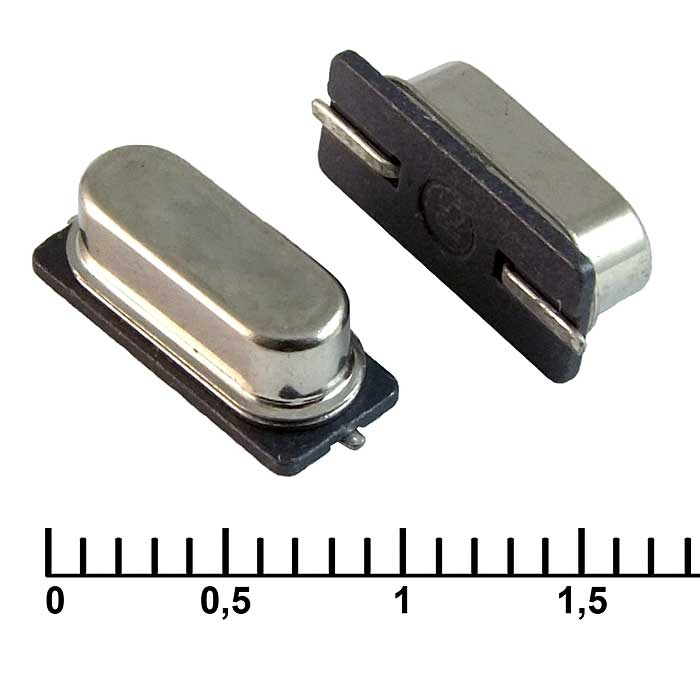 Кварцевый резонатор SMD HC49SM-25.000MHZ-20PF