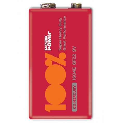 Батарейка 6F22/PP1604E/9V-S1 / 9V Super Heavi Duty