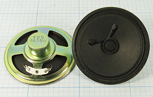 Динамик YD78-13-8 (8 Ом 0,5 Вт)