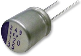 Конденсатор электролитический низкий импеданс 560uf 6.3V 6.3x9 / 6SEPC560MW