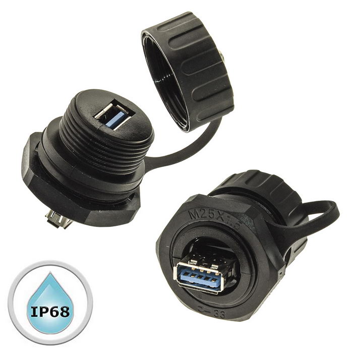 Разъём герметичный USB M25USBZ0-3.0G