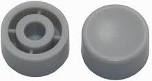 Колпачок для кнопки KLS7-SC010-4.3 gray