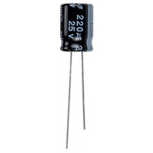 Конденсатор электролитический 220uF 25V 8x11 105C / SH025M0220B3F-0811