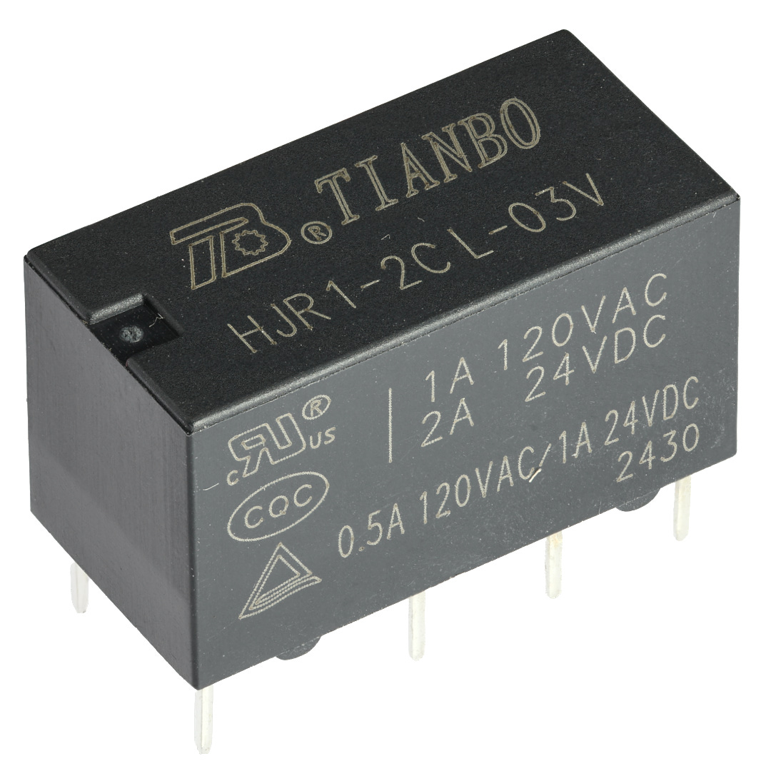 Реле HJR1-2C-L-3VDC