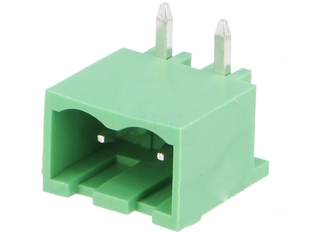 Клеммник L-KLS2-EDR-5.00-02P-4 / KLS2-EDGR-500-02P green