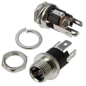 Разъём питания штырьковый TC-025 2.4mm
