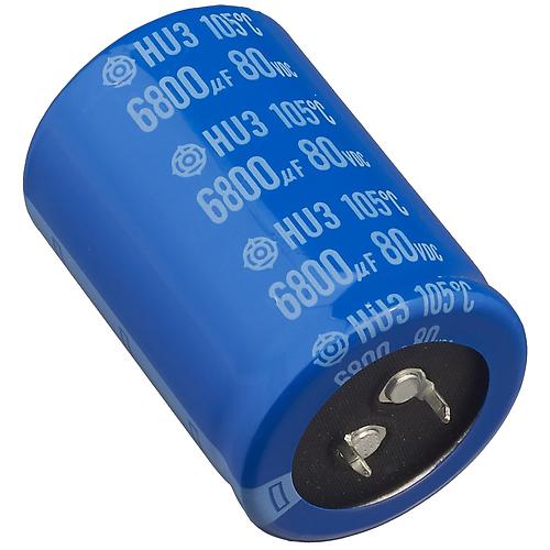 Конденсатор электролитический 6800uF 80V 35x50 105C / HU31K682MCAS7