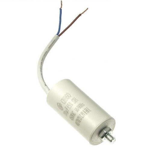 Конденсатор пусковой CBB60 35uF 450V WIRE (SAIFU)