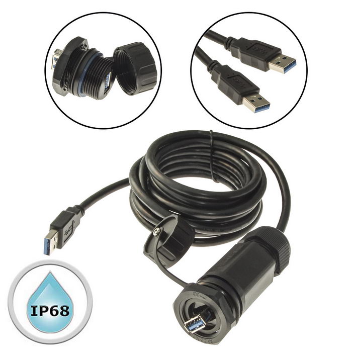 Разъём USB M25USBZ1-3.0G-1.5M