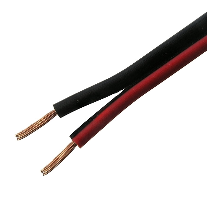Провод 2x0.35 CU+CCA R/B