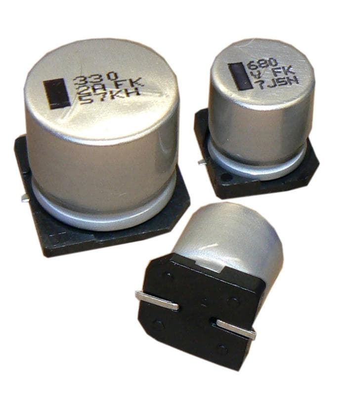 Конденсатор электролитический SMD 100uF 100V 16x16.5 105C / AFK107M2AP44T-F