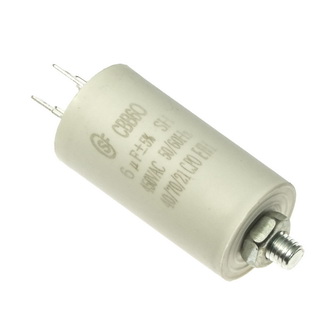 Конденсатор пусковой CBB60 6uF 450V SCREW (SAIFU)