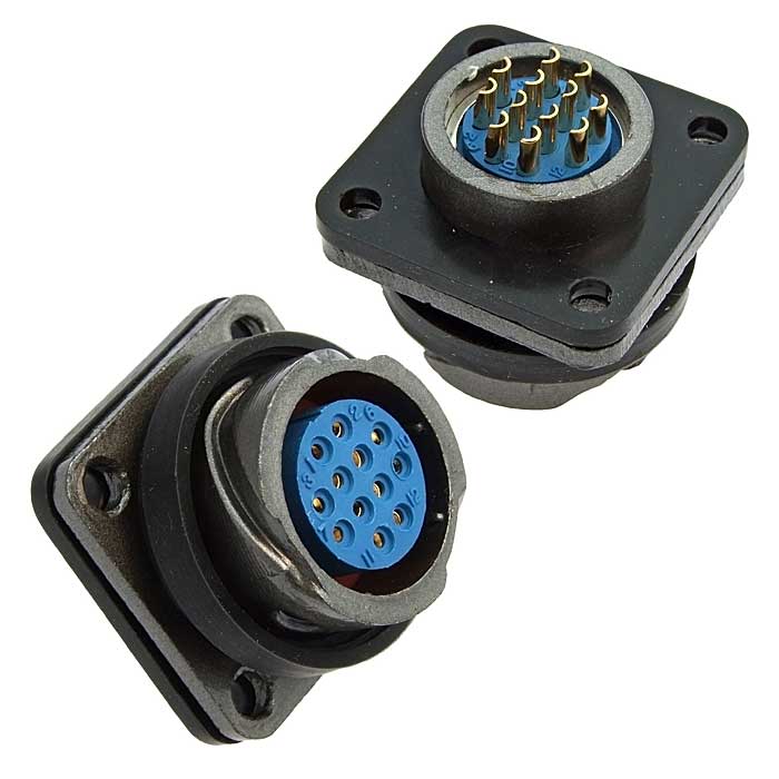 Разъём FQ18-12pin ZK