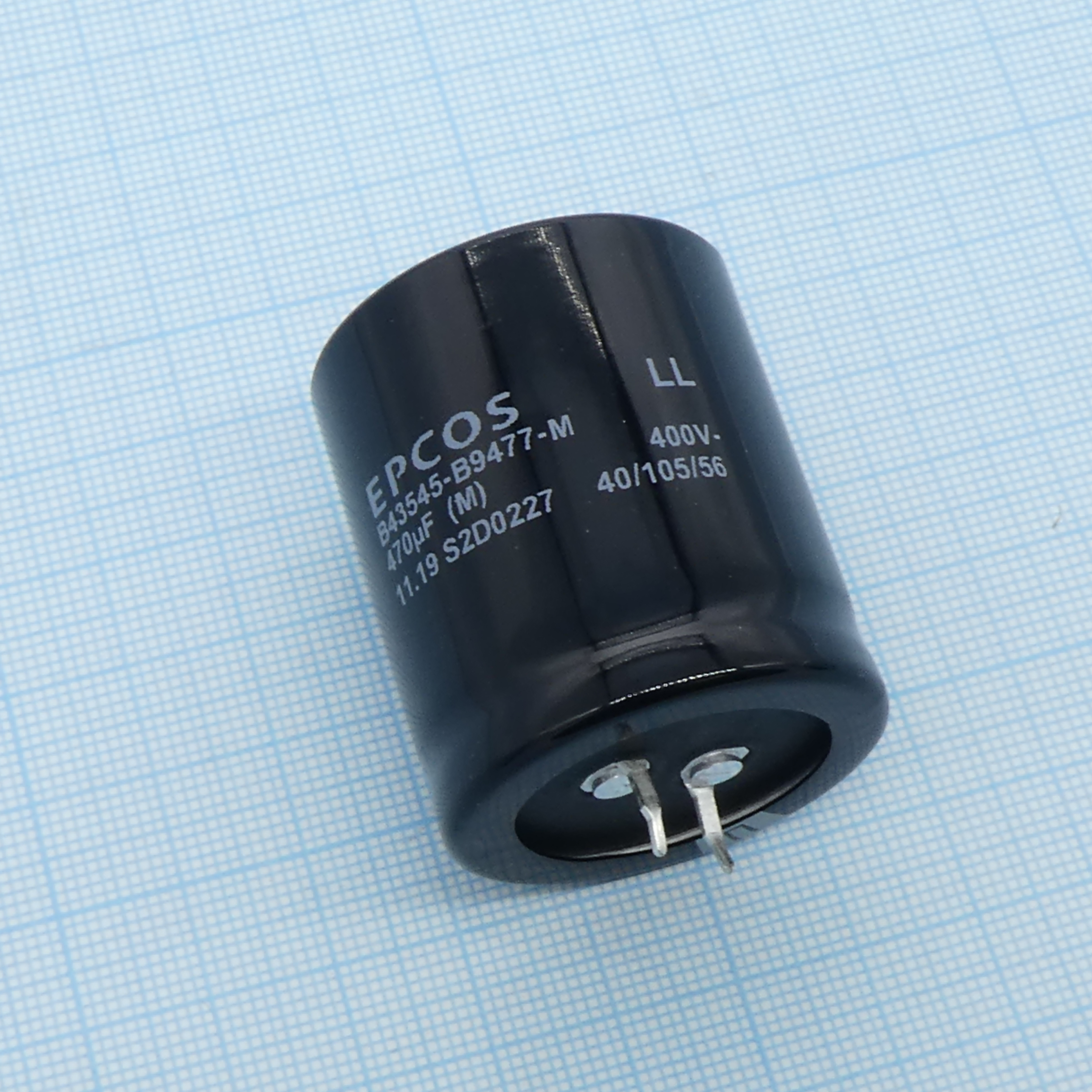 Конденсатор электролитический 470uF 400V 35x40 105C / B43545B9477M