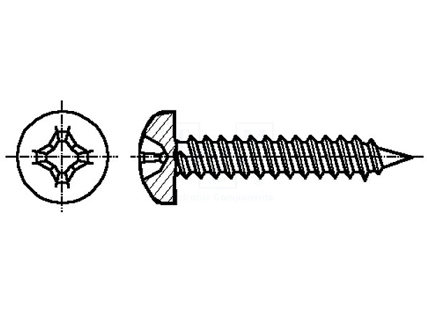 Винт B2.2X6.5/BN994