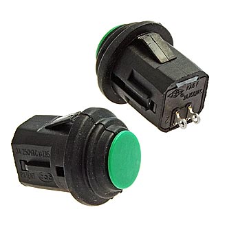 Кнопка SB570-G IP65 off-(on) ф14mm